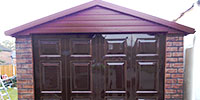 Garage 10ft Rosewood (Click to view)