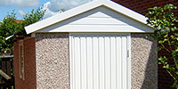 Shed 10ft 5in x 6ft PVC (Click to view)